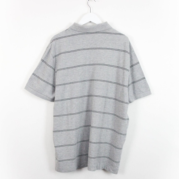 Lacoste Regular Fit Big Logo Striped Polo Shirt (XL) - Picture 4 of 4